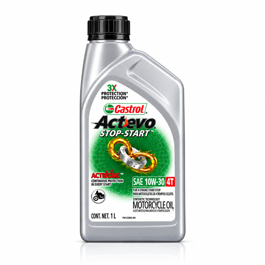 Aceite Semisintético para Moto Castrol Actevo 4T 10W-30 1L