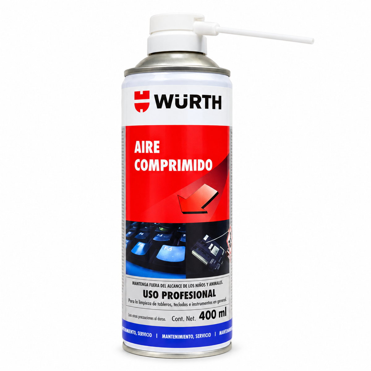 Spray de Aire Comprimido Würth – 400 ml