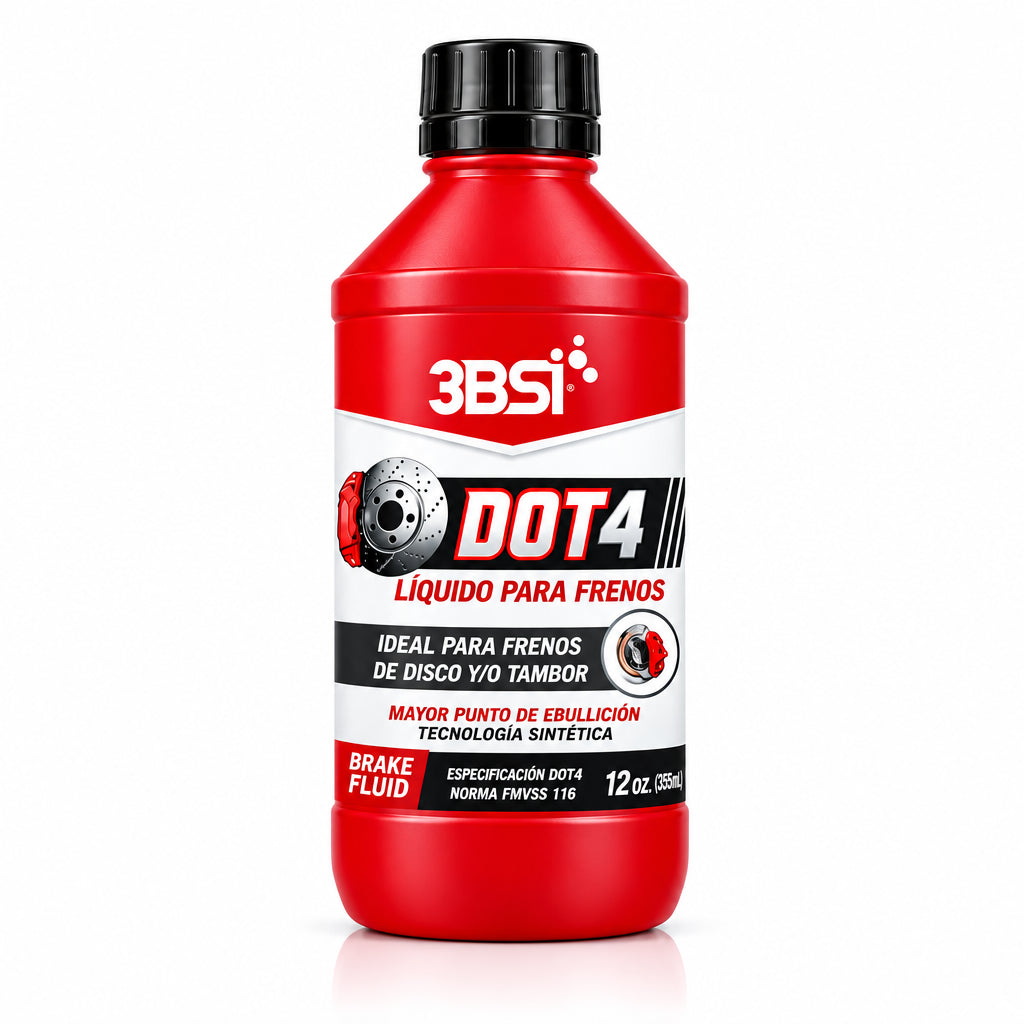 3BSI Líquido de Frenos DOT 4 12 oz (355 ml)