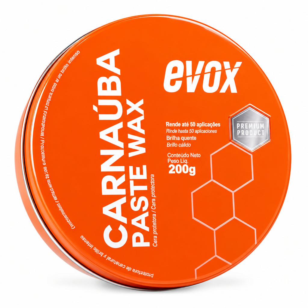Cera de Carnauba Evox Carnaúba Paste Wax 200 g