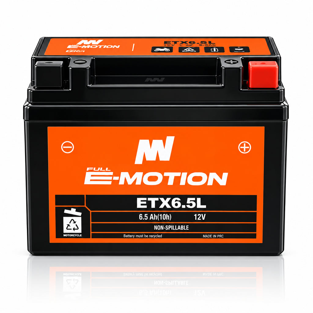 Batería E-MOTION ETX6.5L 12 V 6,5 Ah