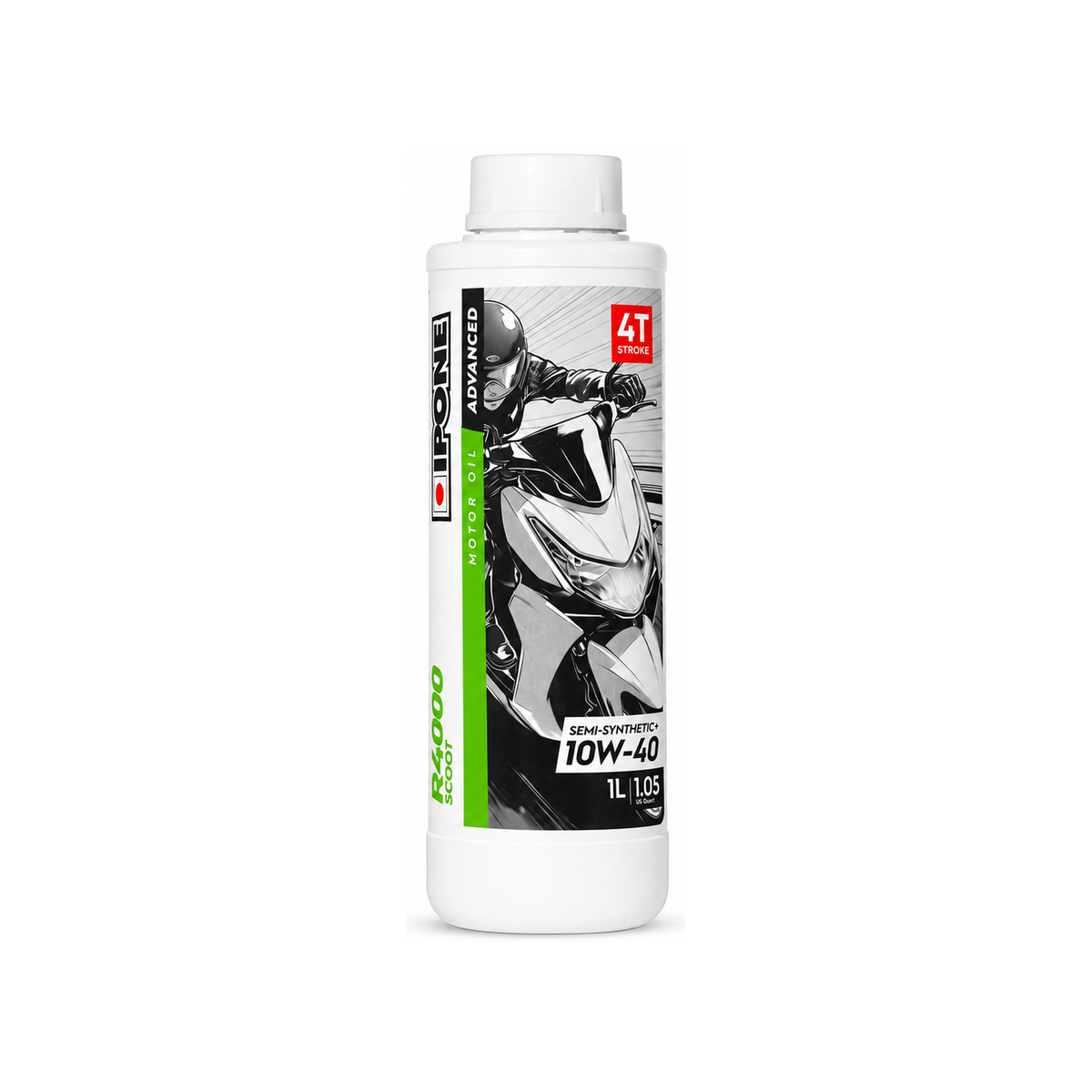 IPONE Aceite Scooter 10W-40 Semisintético MQ9M0M3IHC
