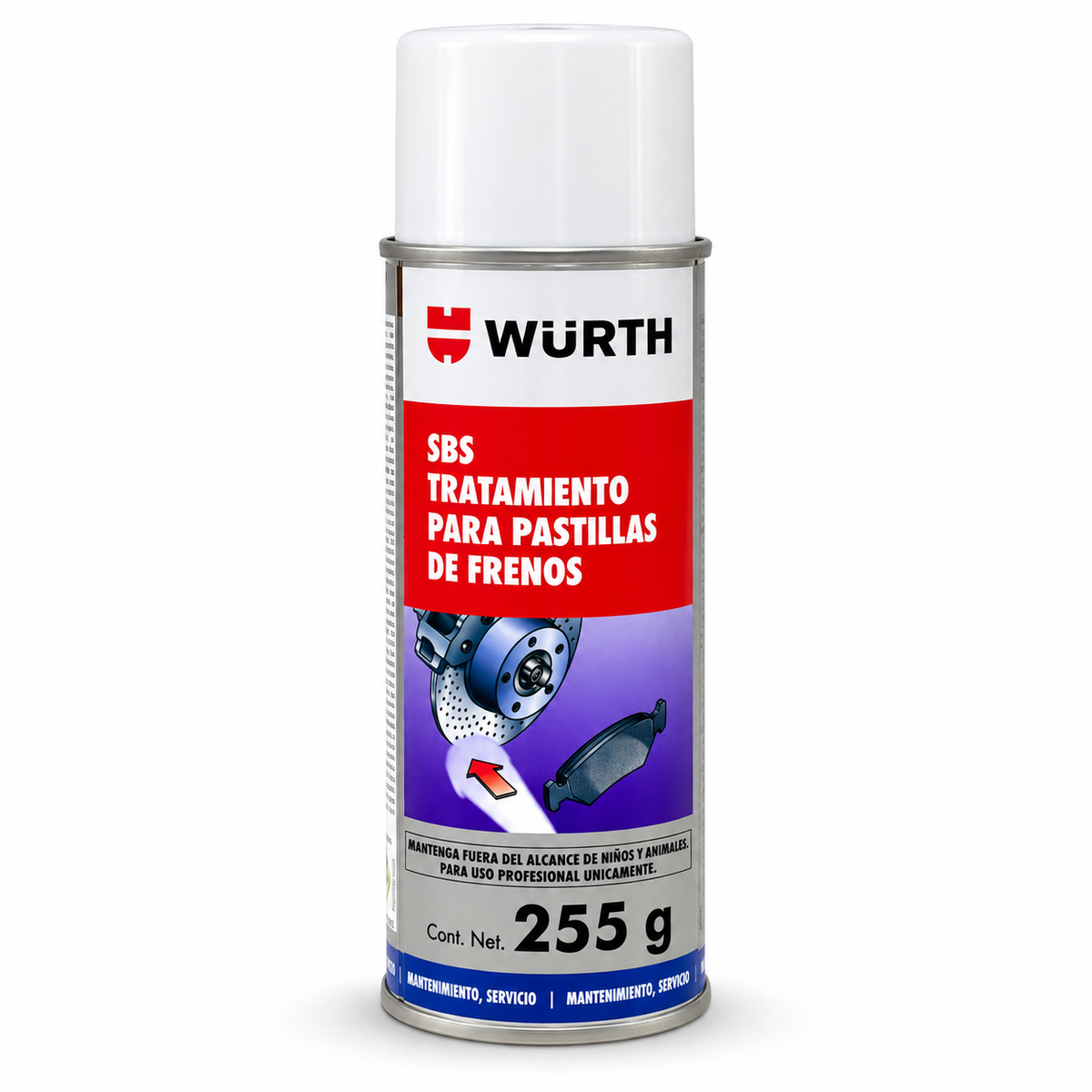 SBS TRATAMIENTO PARA FRENOS WURTH 225GR ANTICRISTALIZANTE PASTILLA