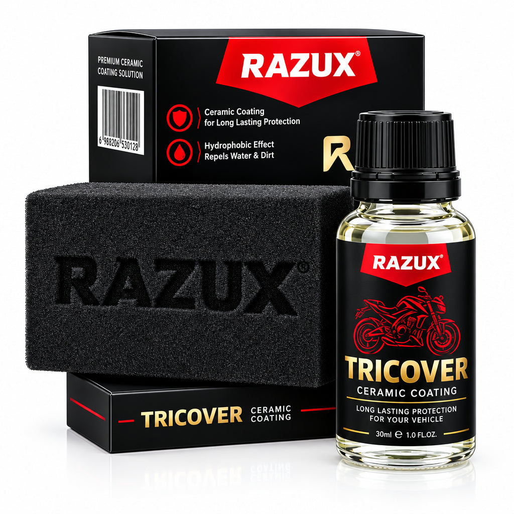 Recubrimiento Cerámico para Moto Razux Tricover 20 ml