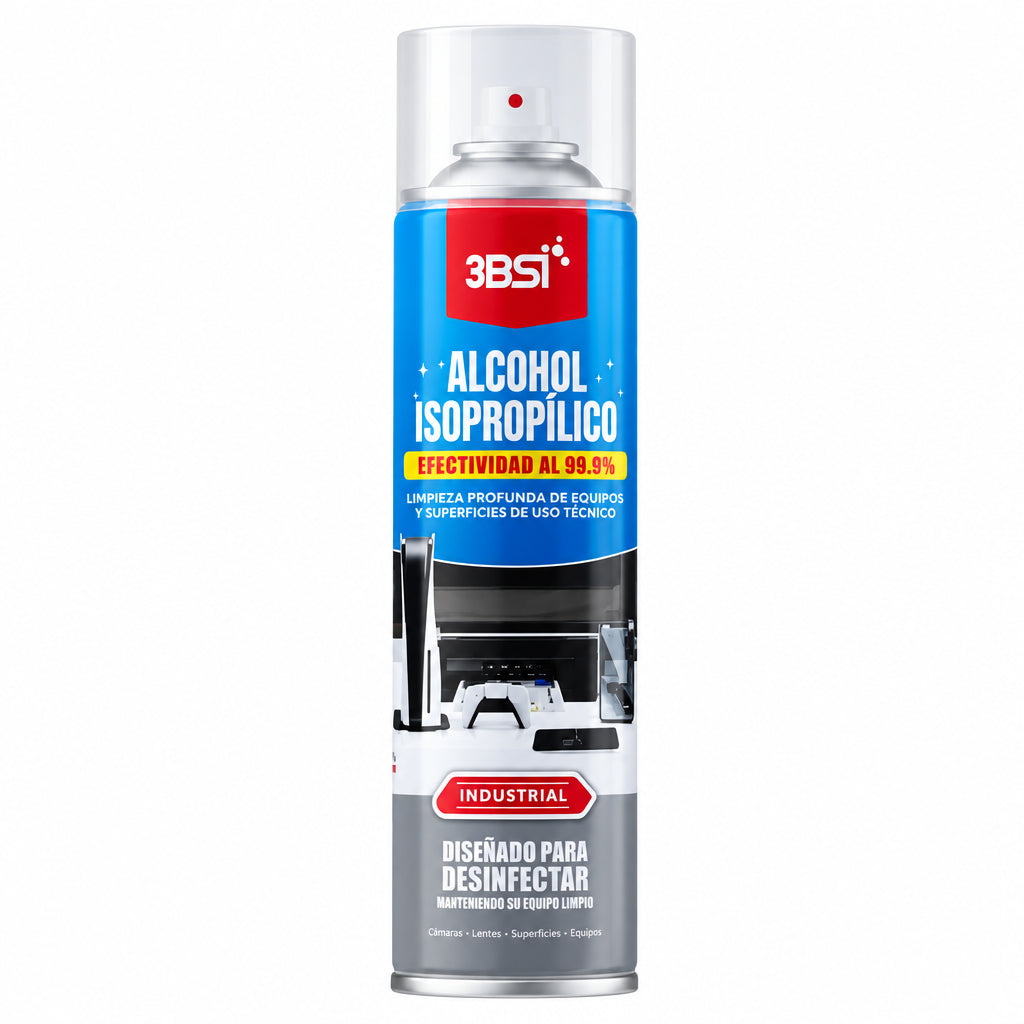 3BSI Alcohol Isopropílico 99.9% en Spray 440 ml